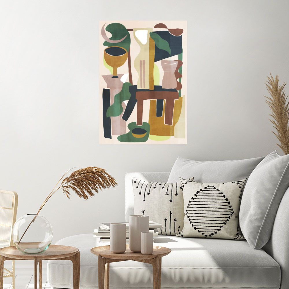 Affiche Formes contemporaines