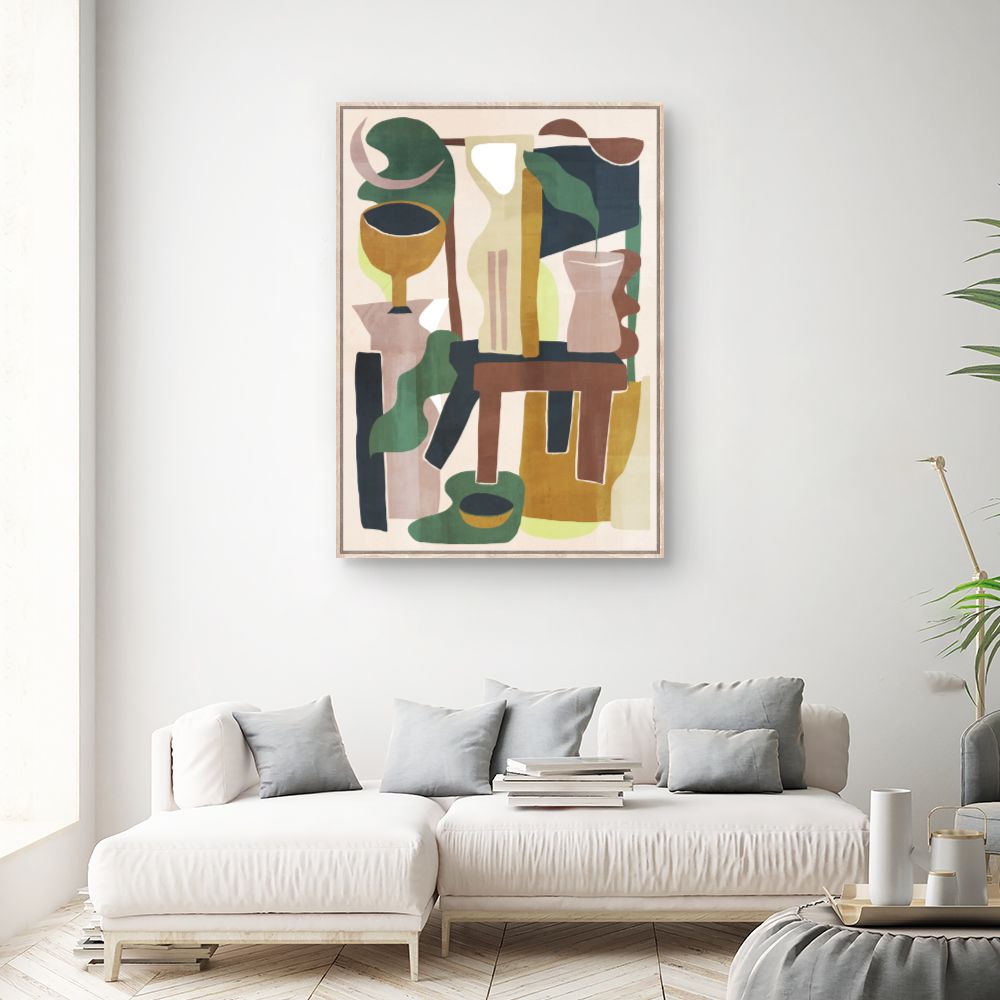 Tableau Abstrait coloré