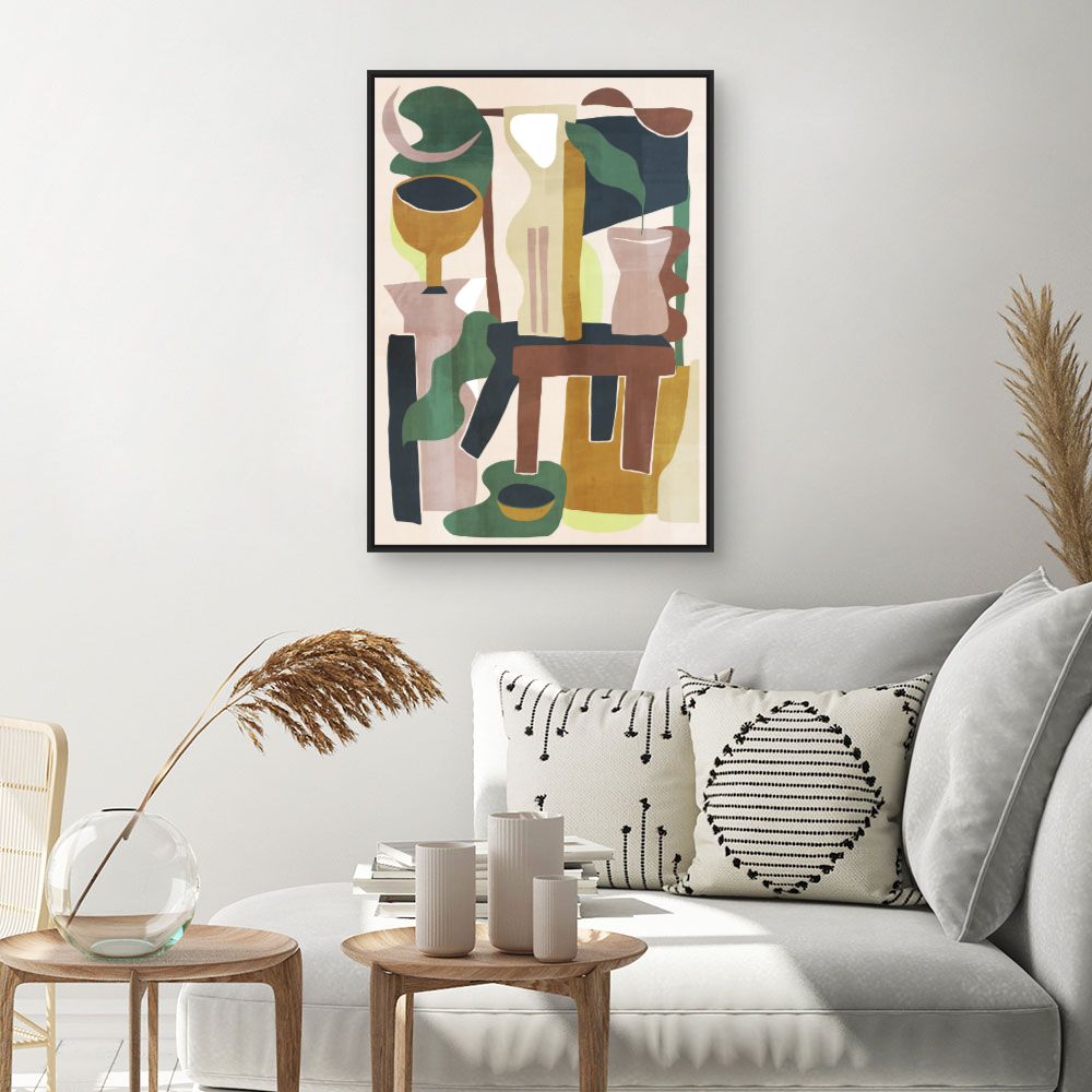 Tableau Abstrait coloré