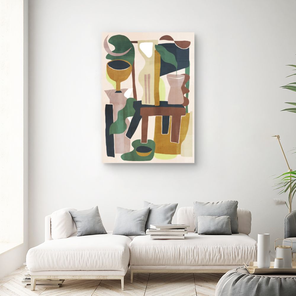 Tableau Abstrait coloré