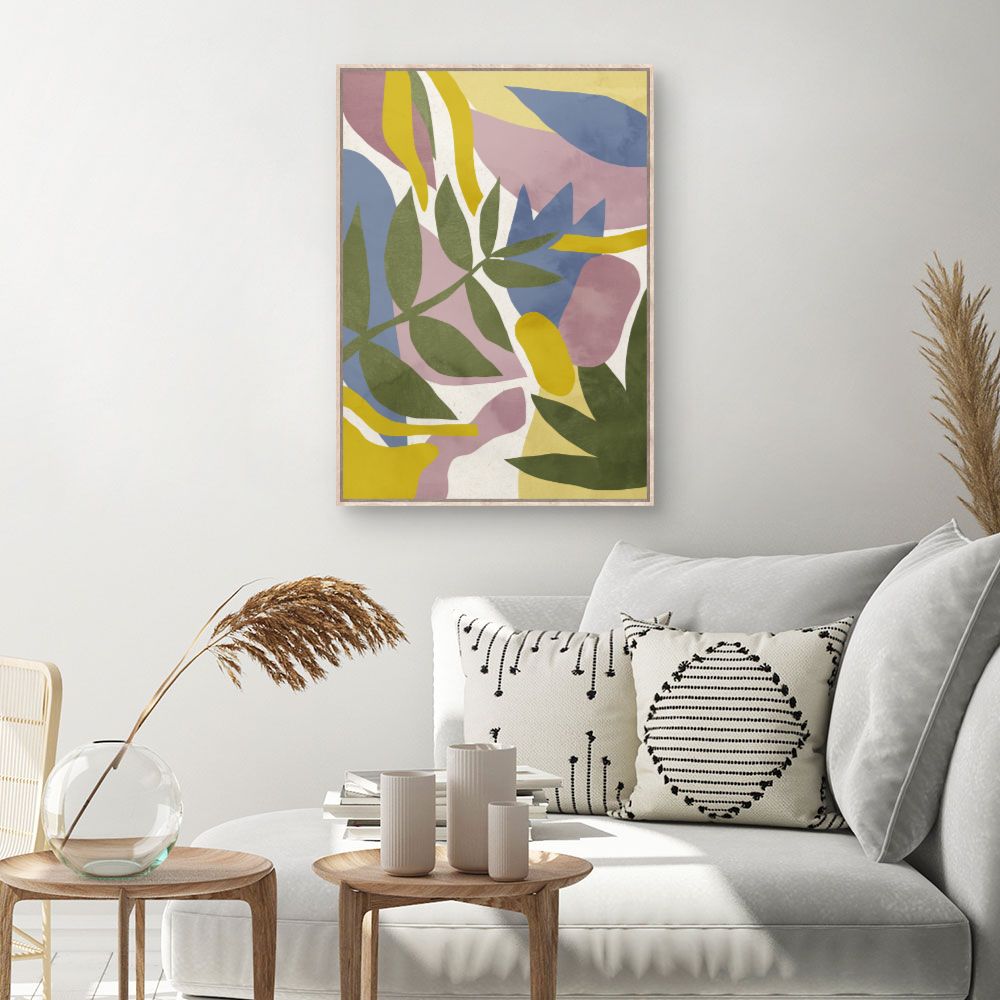 Tableau Feuillage abstrait