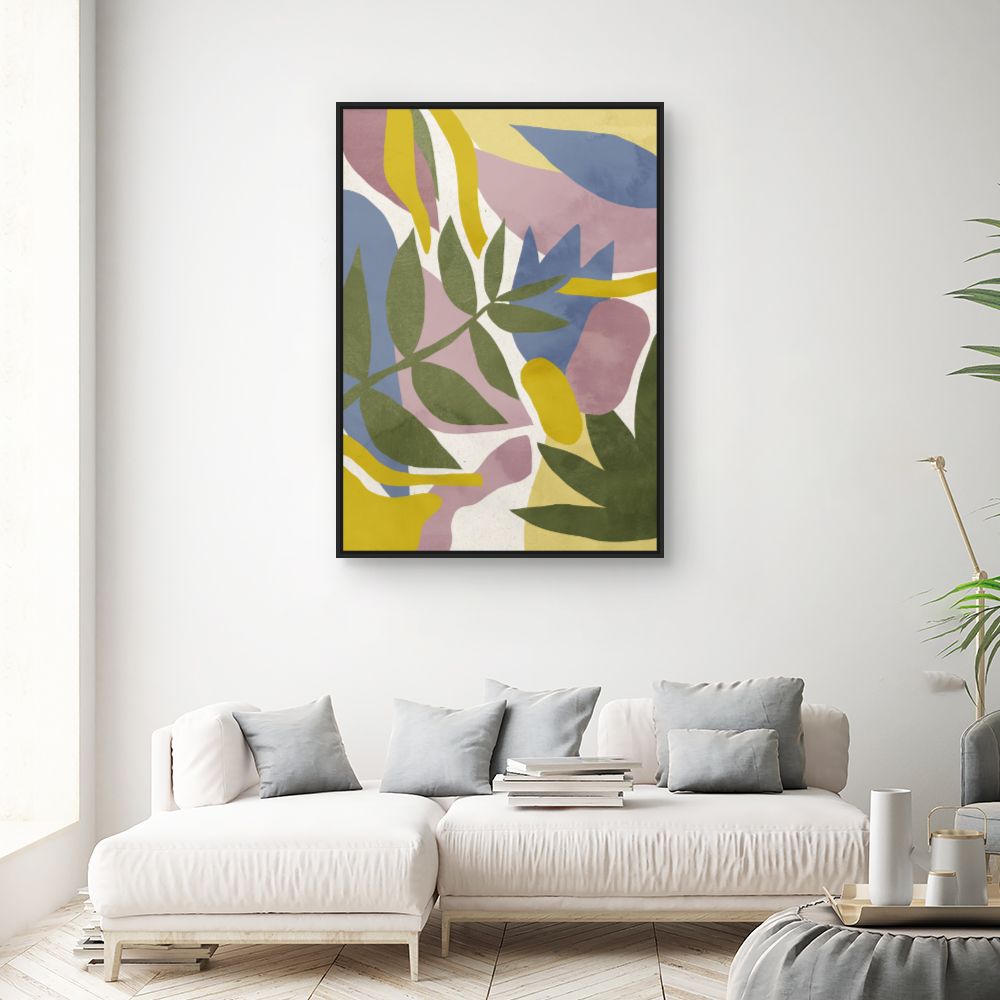 Tableau Feuillage abstrait
