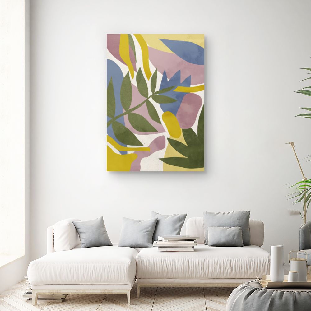 Tableau Feuillage abstrait