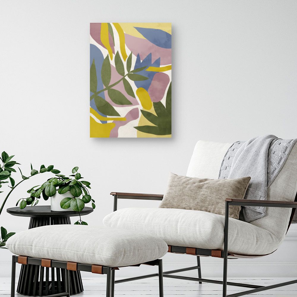 Tableau Feuillage abstrait