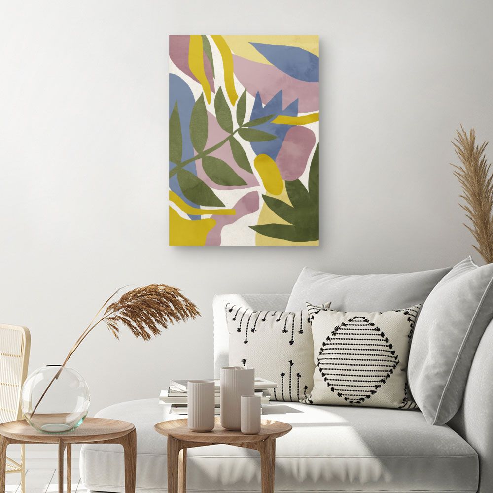 Tableau Feuillage abstrait