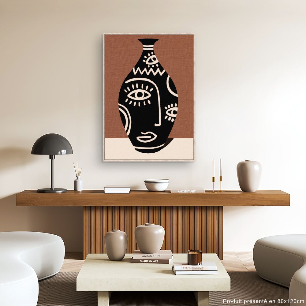Tableau Visage artistique