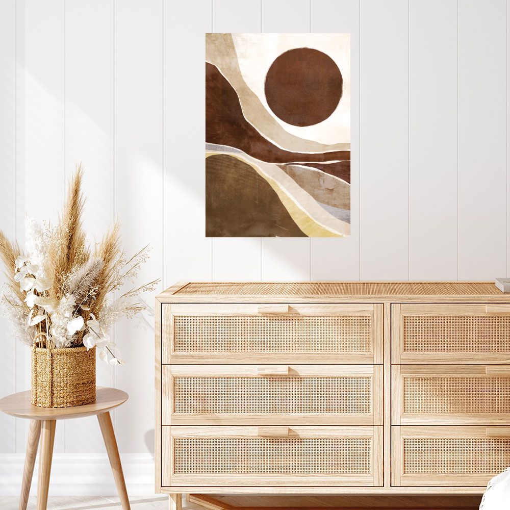 Affiche Paysage abstrait