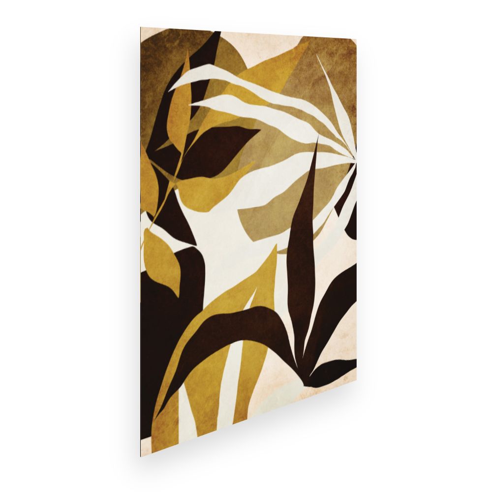 Affiche Feuilles artistiques