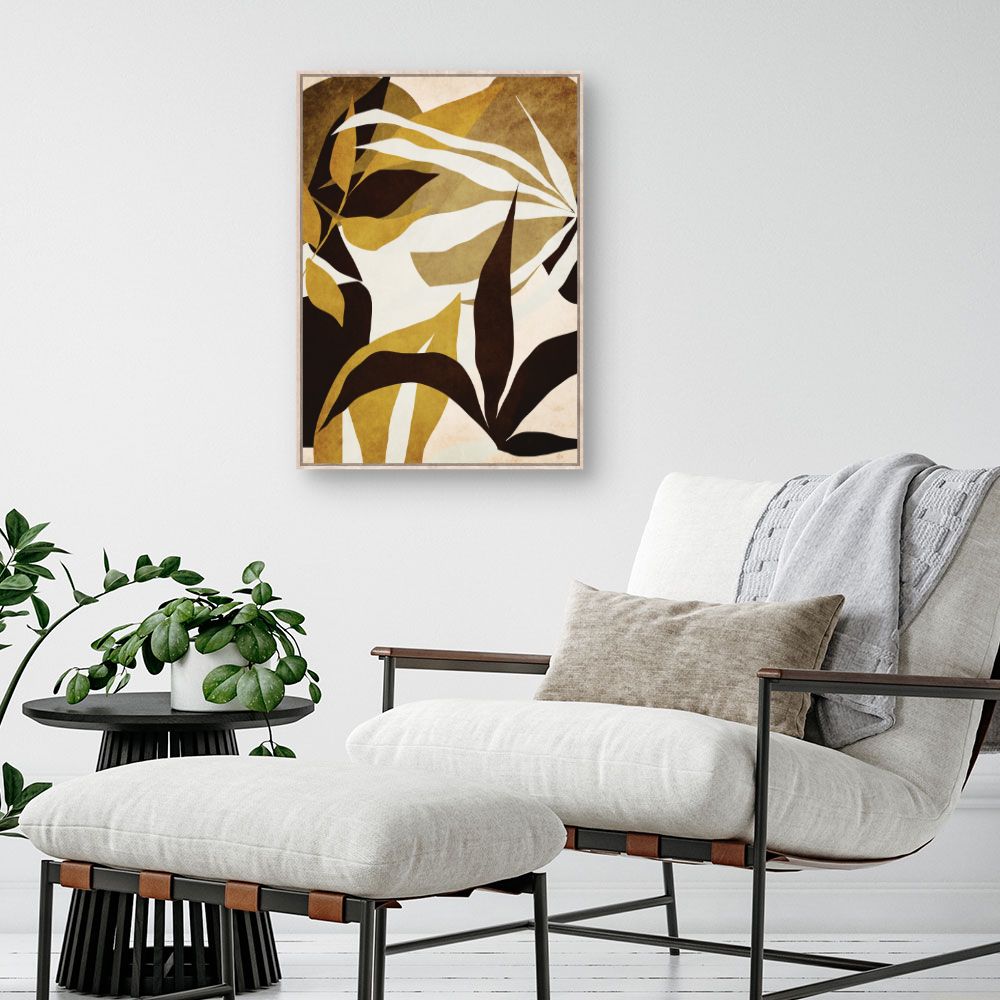Tableau Feuillage abstrait