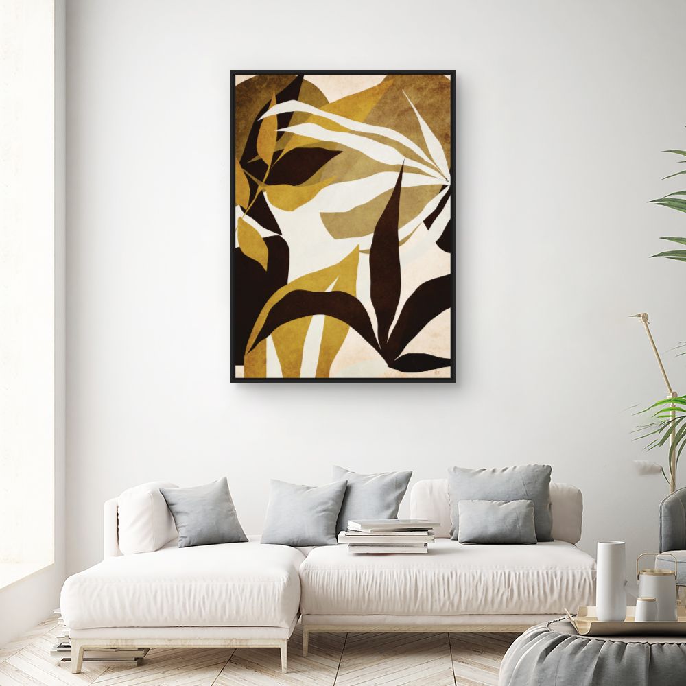 Tableau Feuillage abstrait