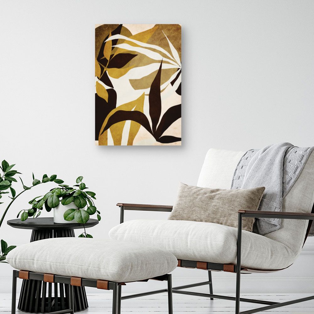 Tableau Feuillage abstrait