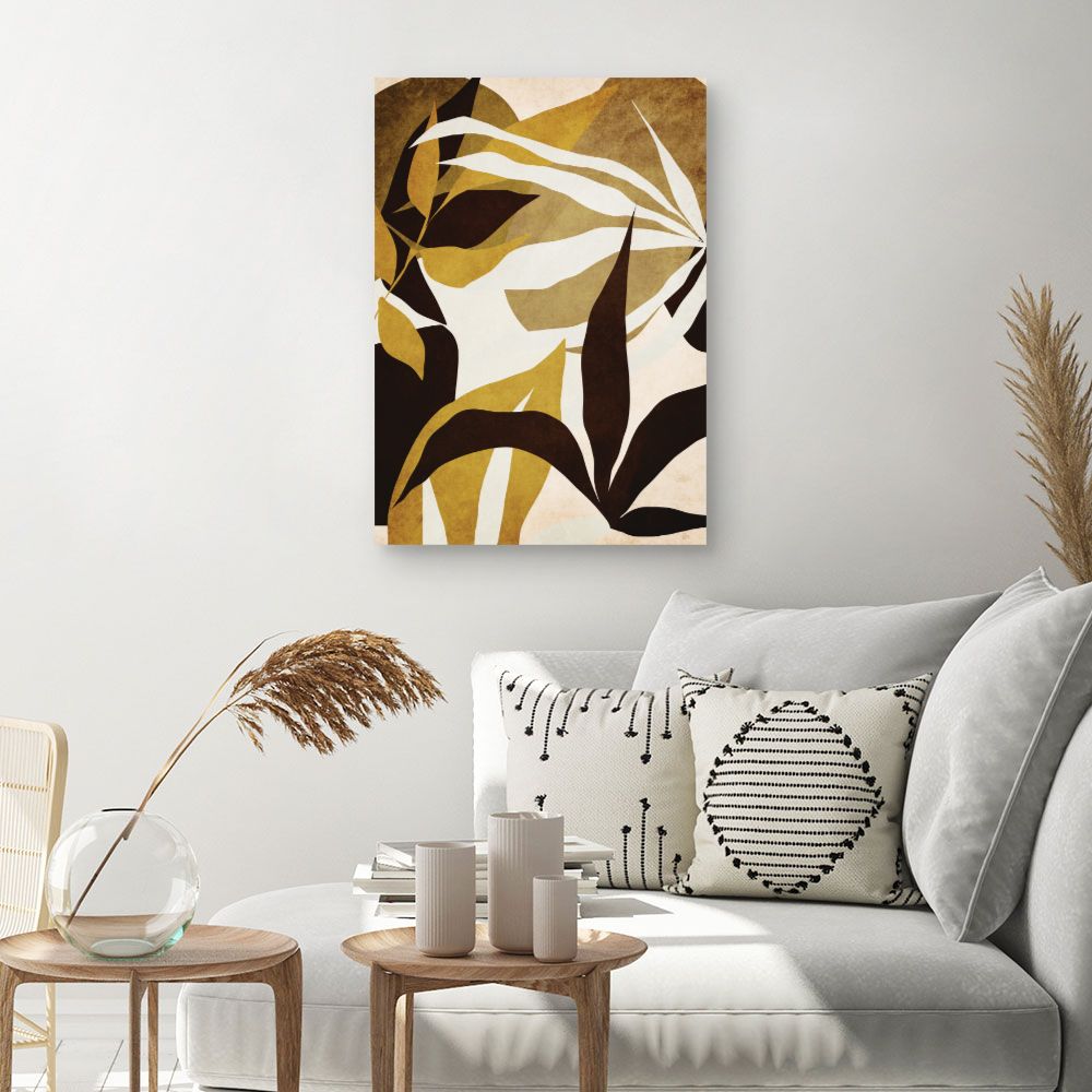 Tableau Feuillage abstrait