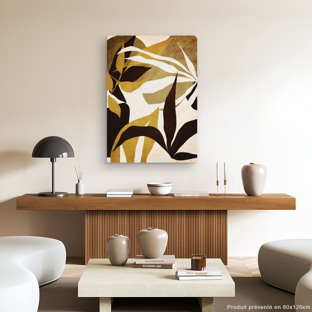Tableau Feuillage abstrait