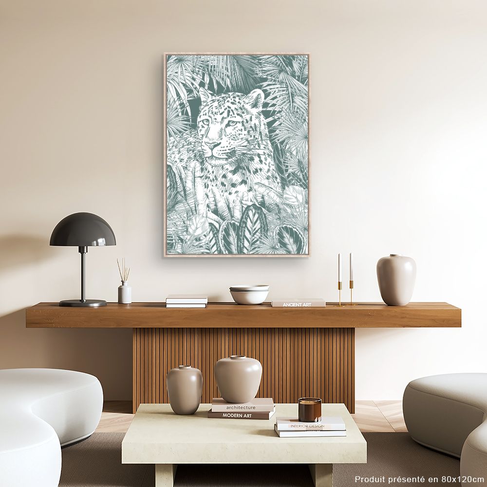 Tableau Jungle élégante