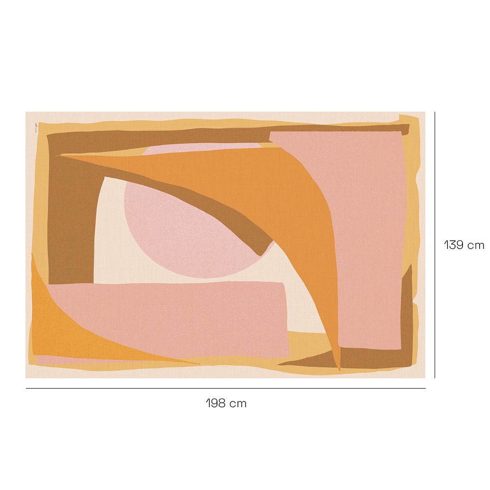 Tapis n°202 Formes organiques douces