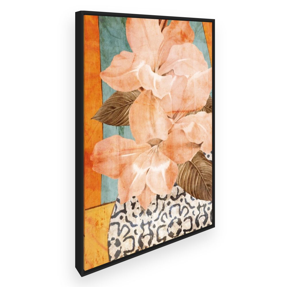 Toile Fleurs artistiques