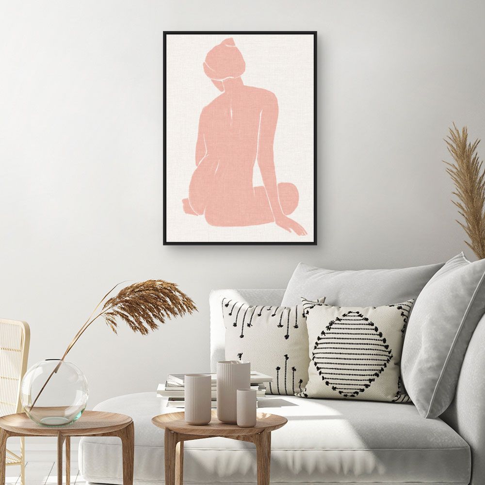 Tableau Silhouette élégante