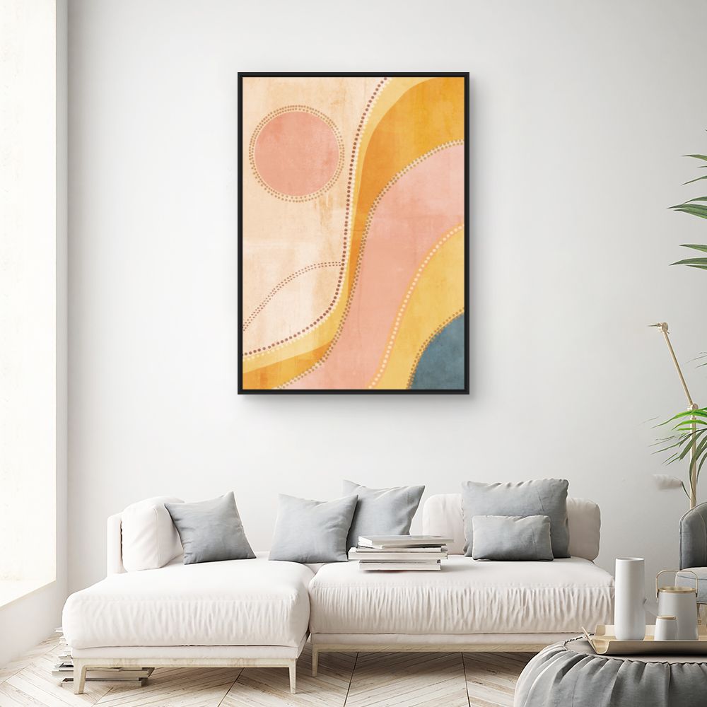 Tableau Ondulations rétro