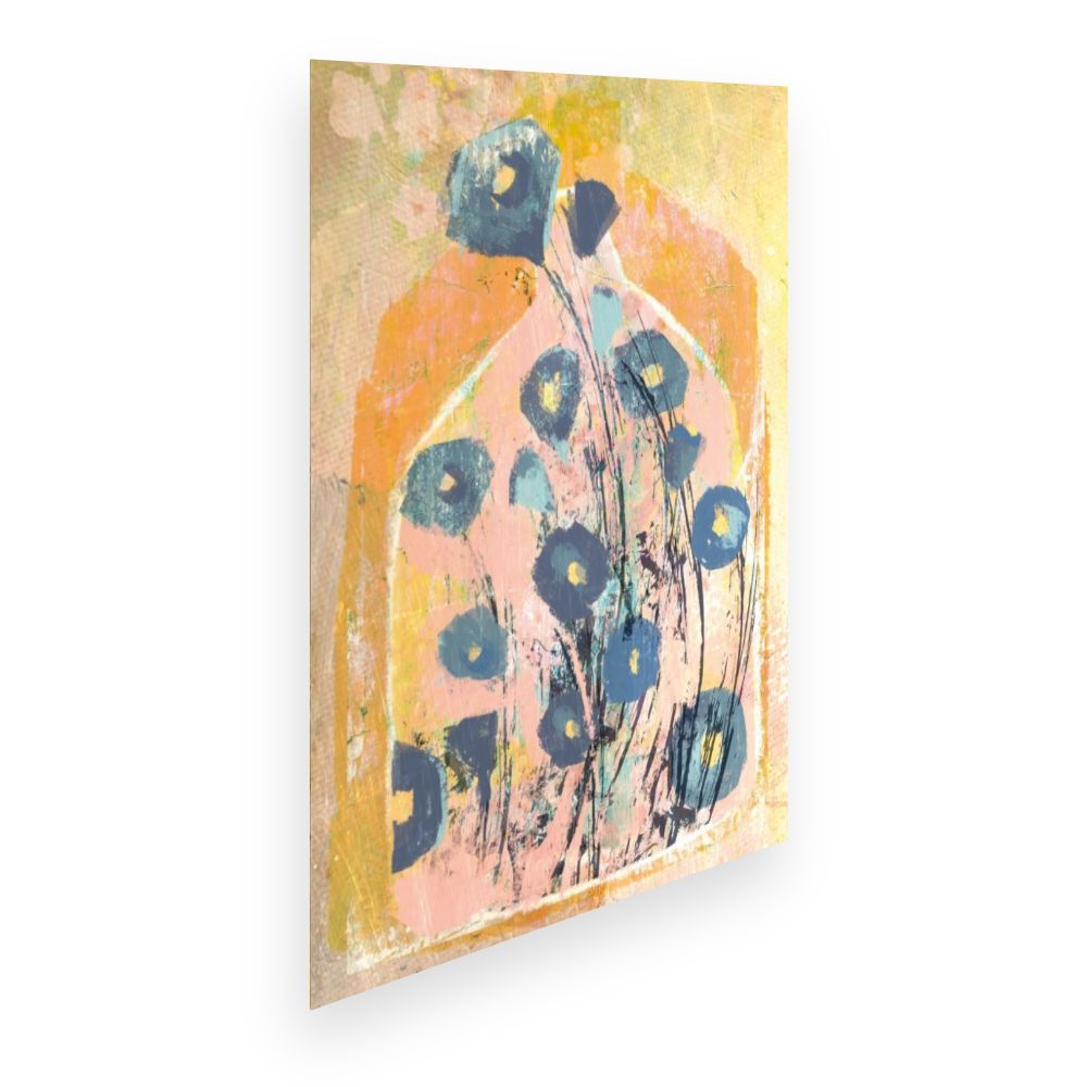Affiche Fleurs abstraites