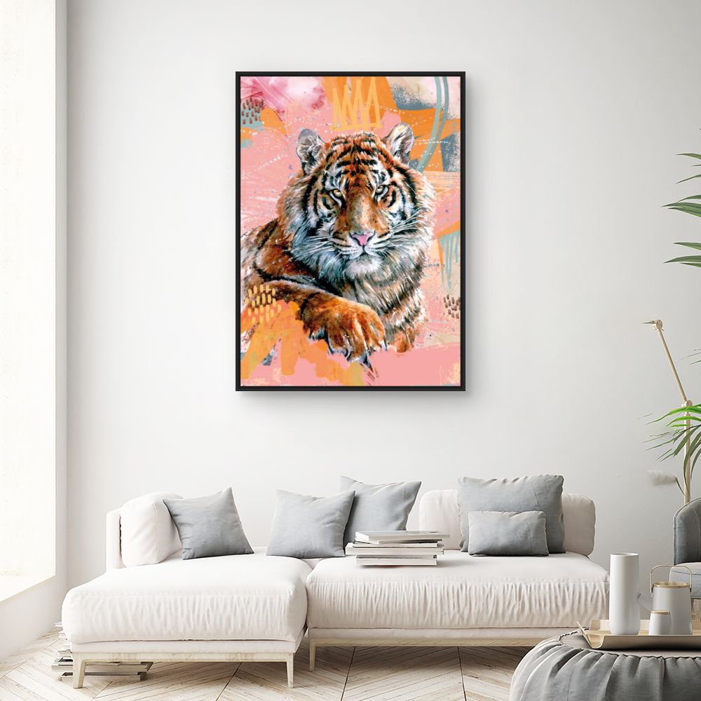 Tableau Tigre majestueux