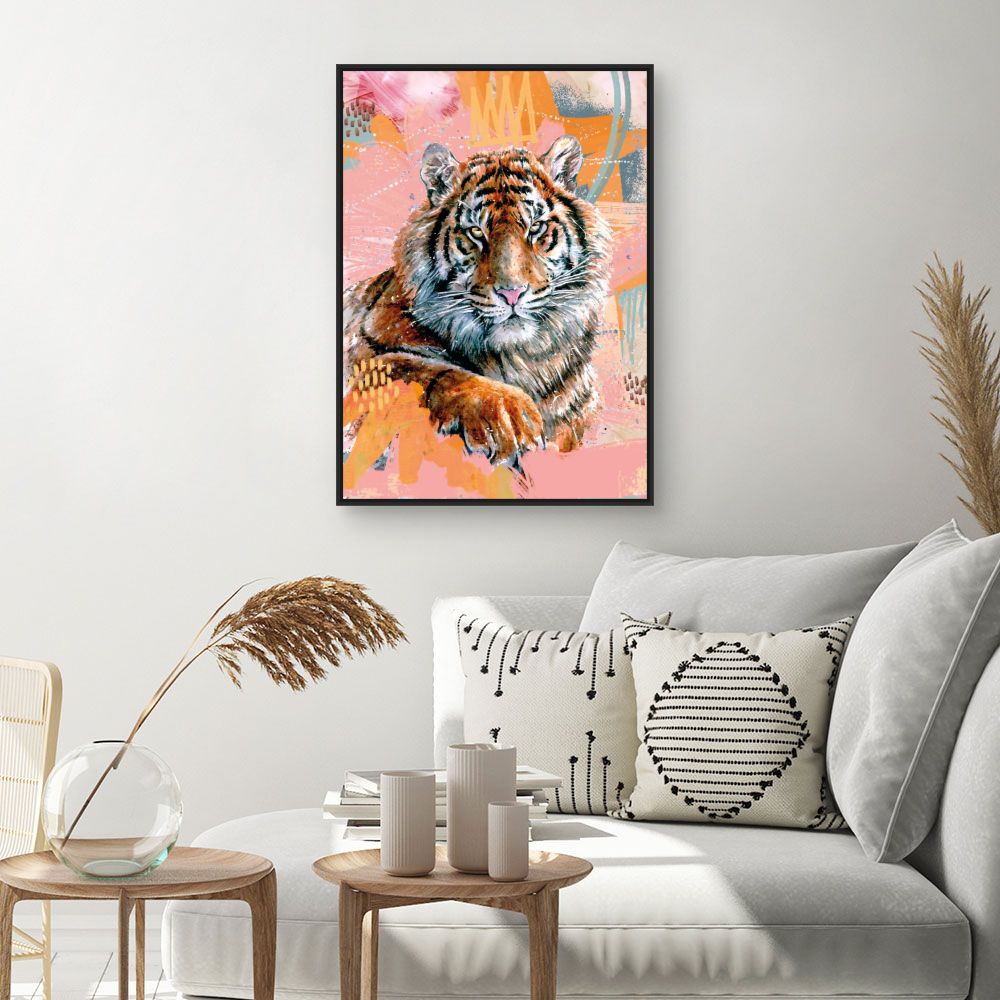 Tableau Tigre majestueux
