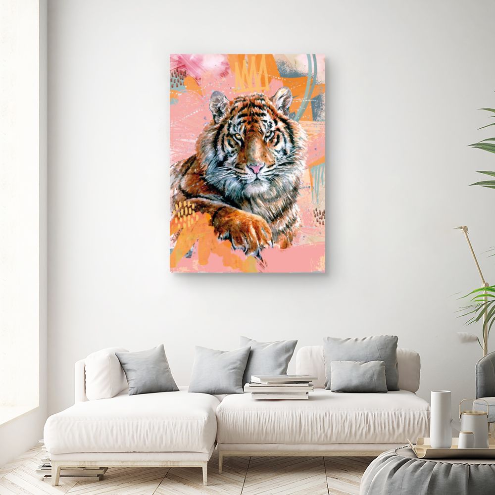 Tableau Tigre majestueux