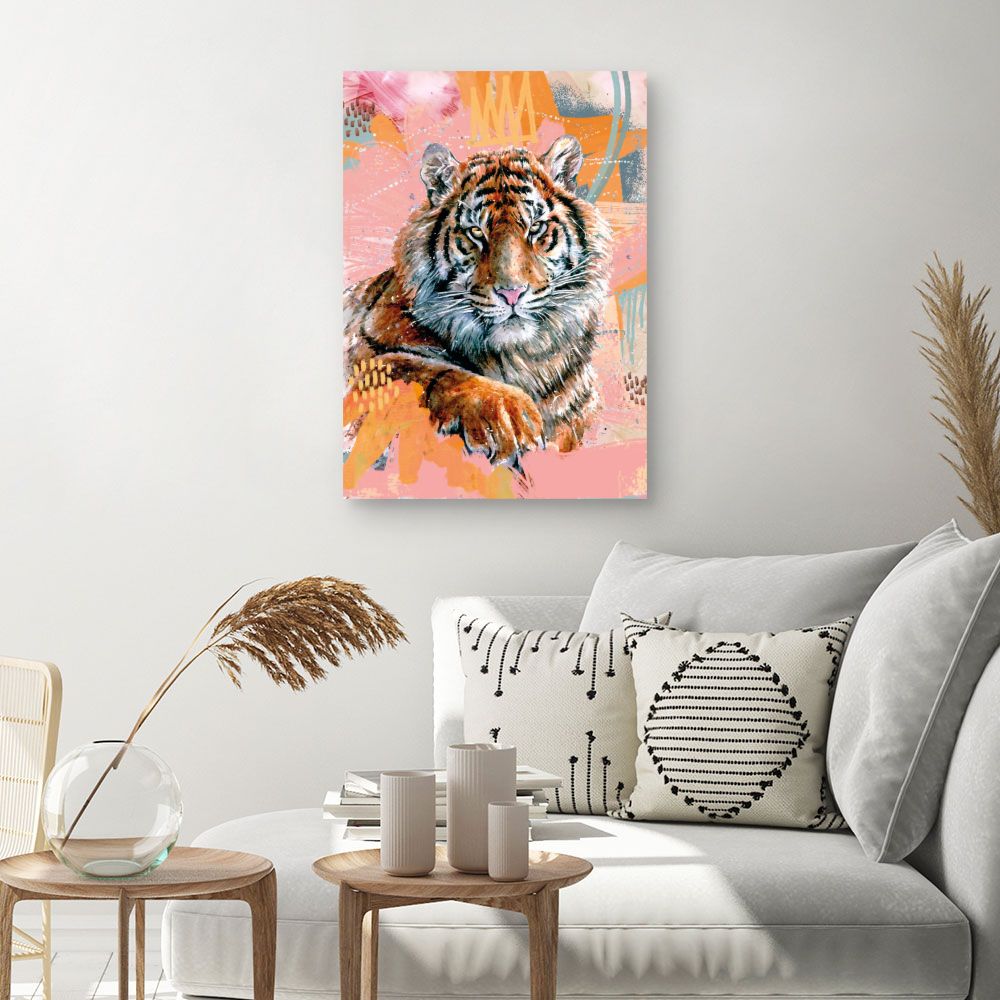 Tableau Tigre majestueux