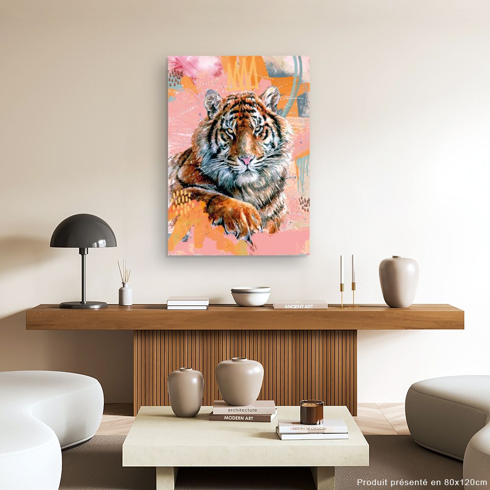 Tableau Tigre majestueux