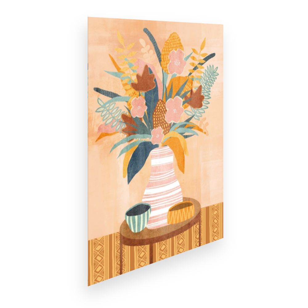 Affiche Bouquet floral coloré