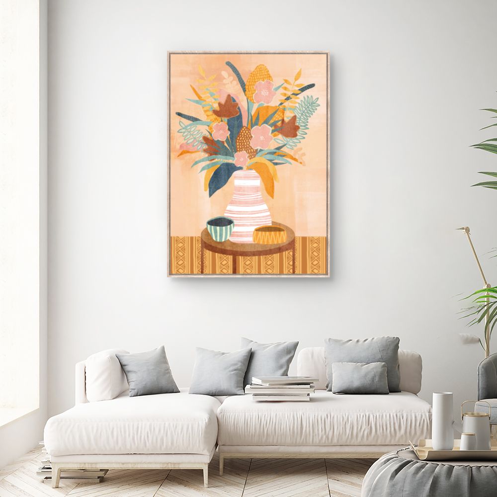 Tableau Bouquet floral artistique