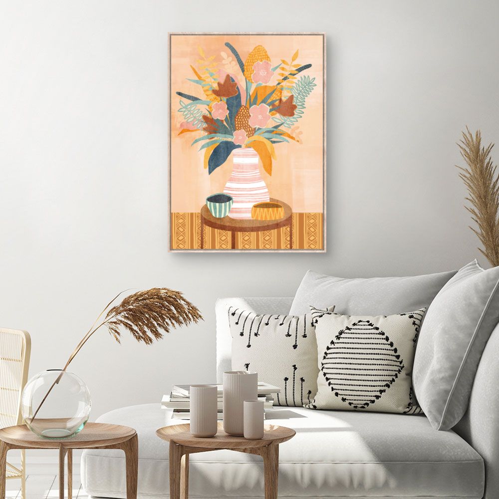 Tableau Bouquet floral artistique