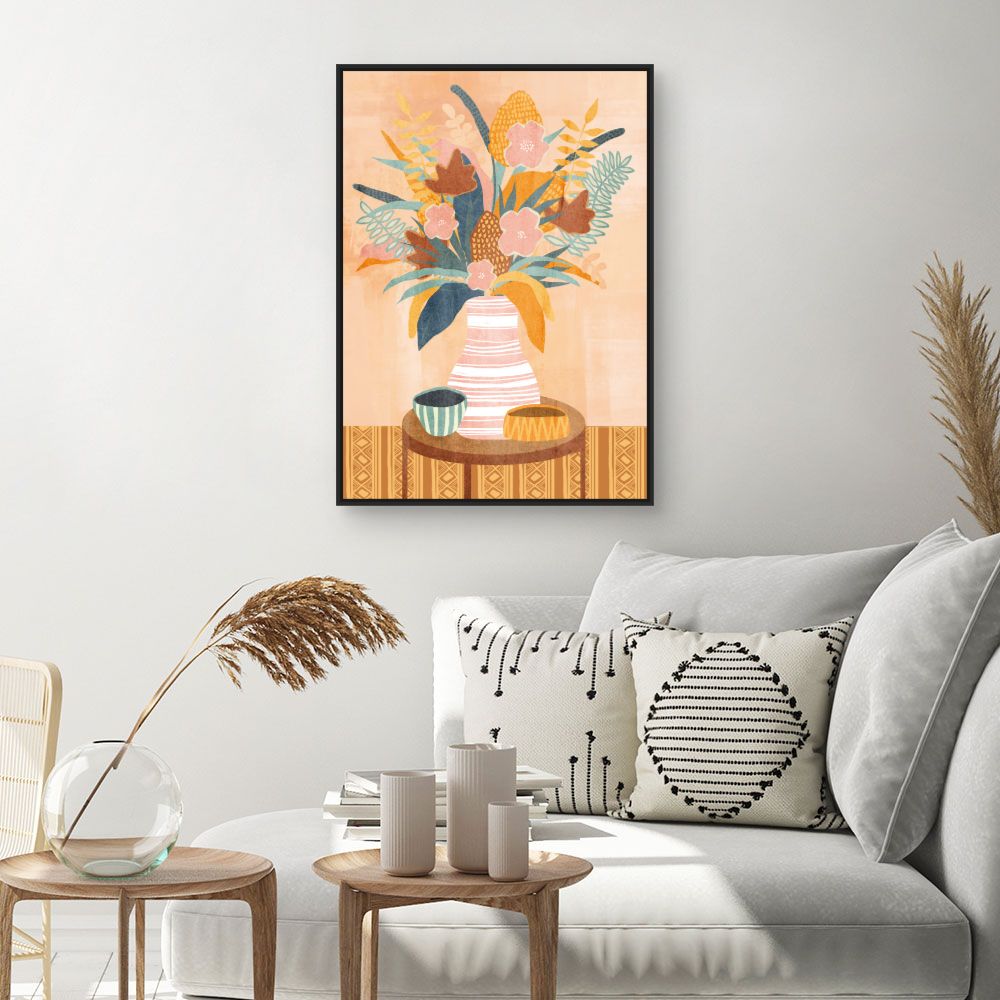 Tableau Bouquet floral artistique