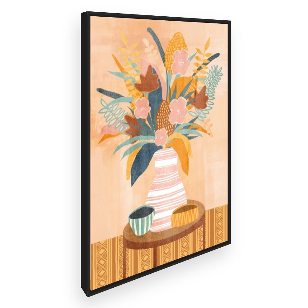Toile Bouquet floral artistique