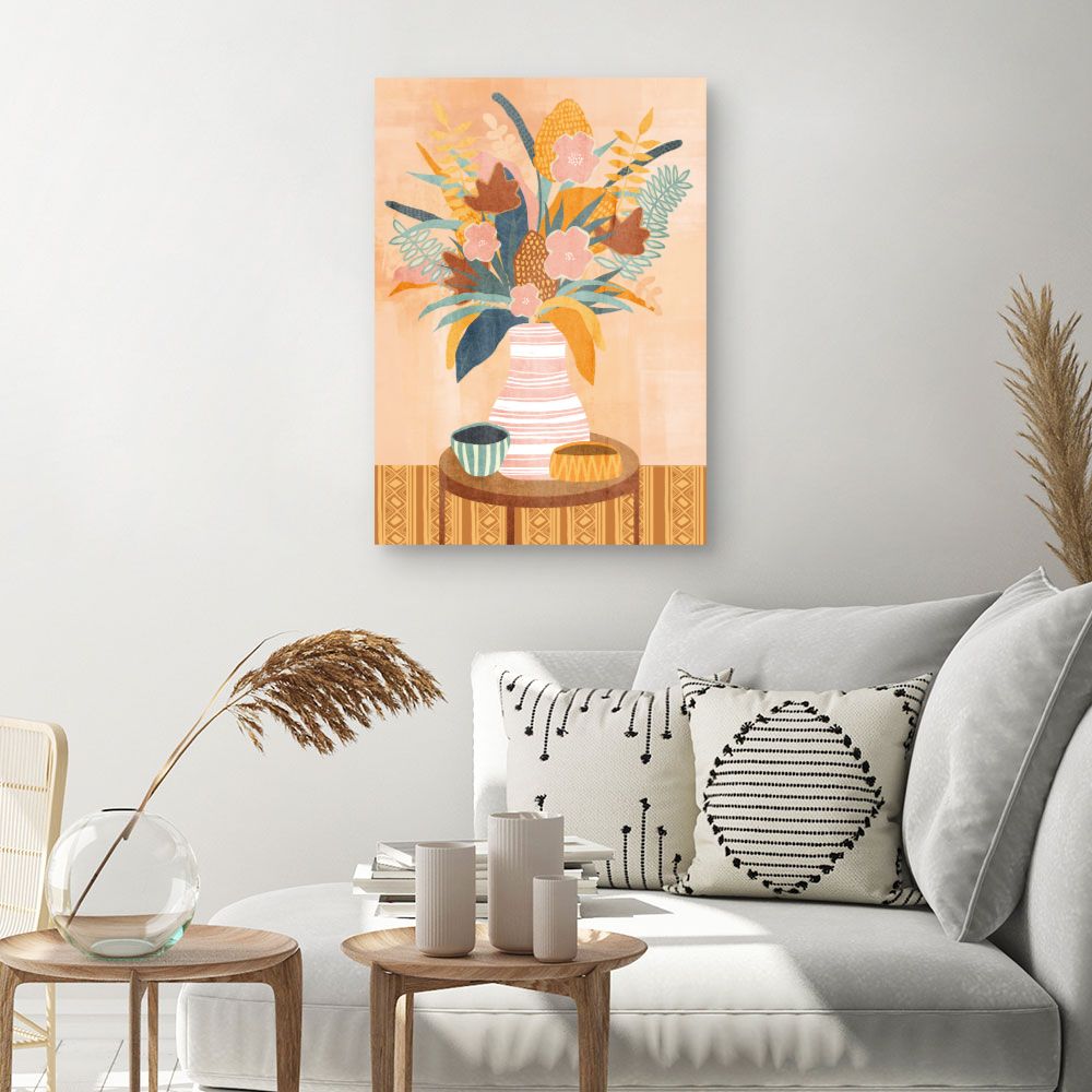 Tableau Bouquet floral artistique