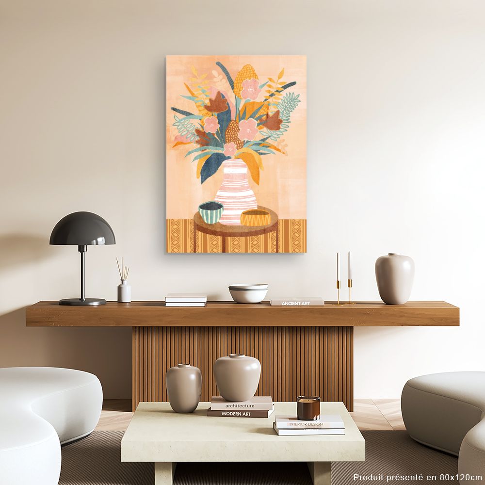 Tableau Bouquet floral artistique