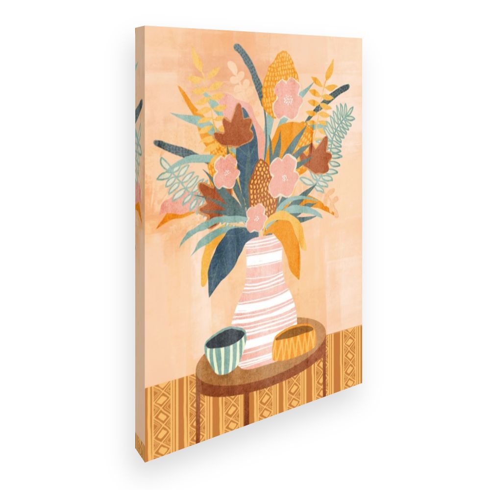 Toile Bouquet floral artistique