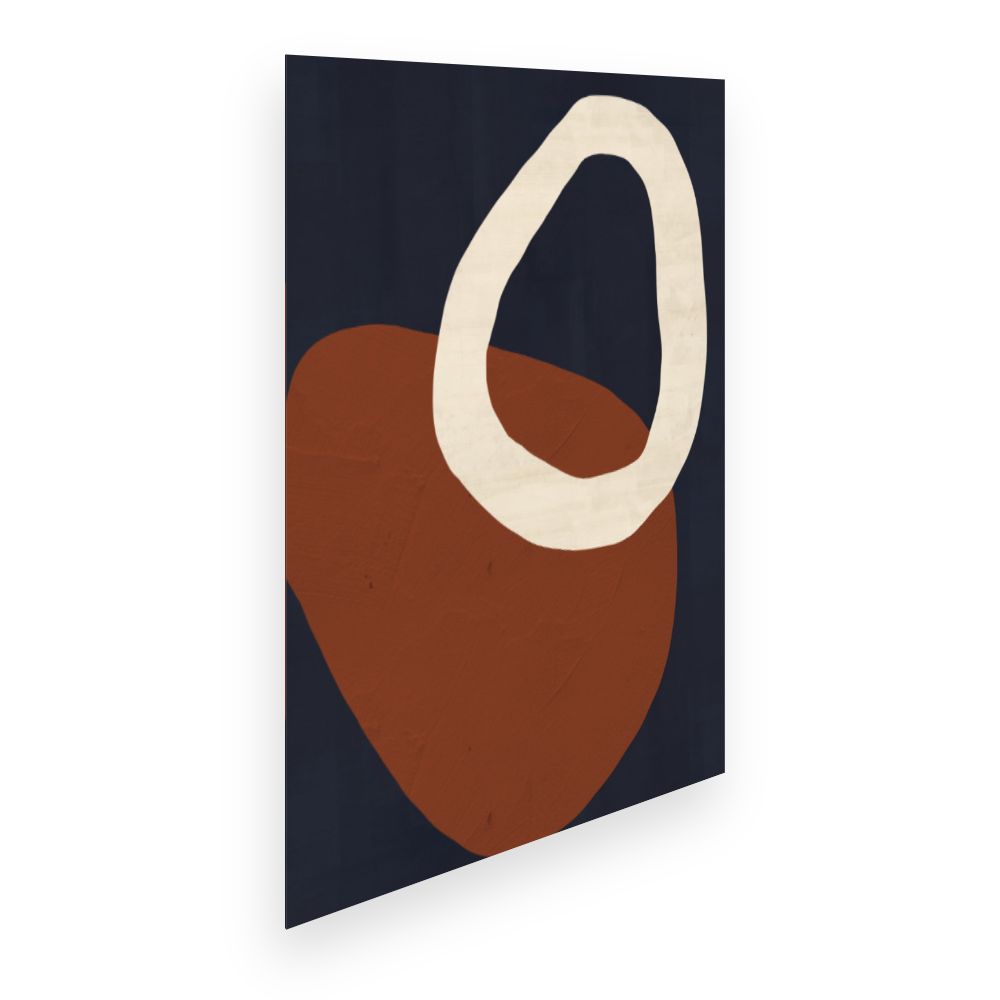 Affiche Formes organiques abstraites