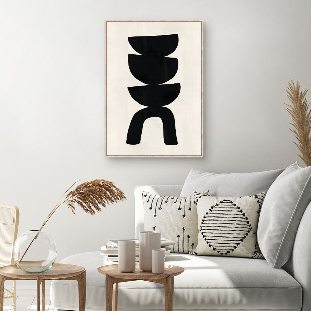 Tableau Formes empilées modernes