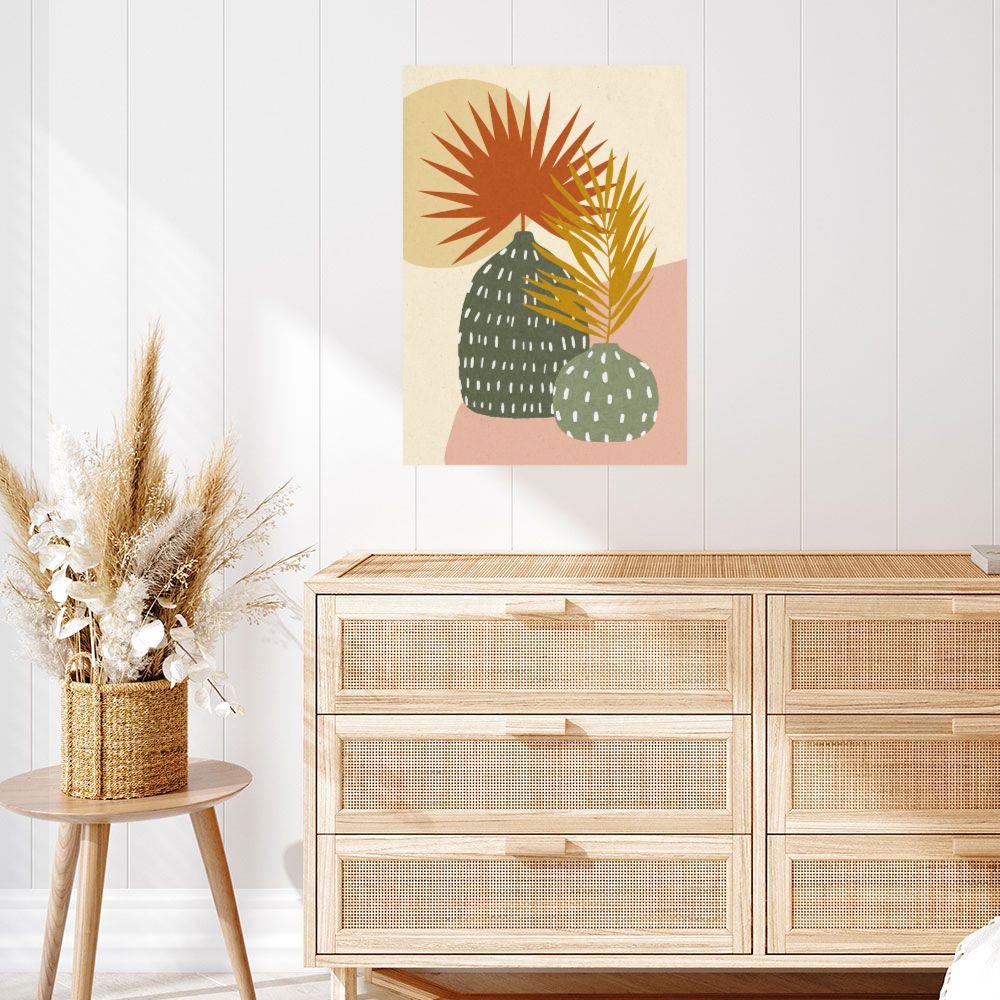 Affiche Feuillage exotique