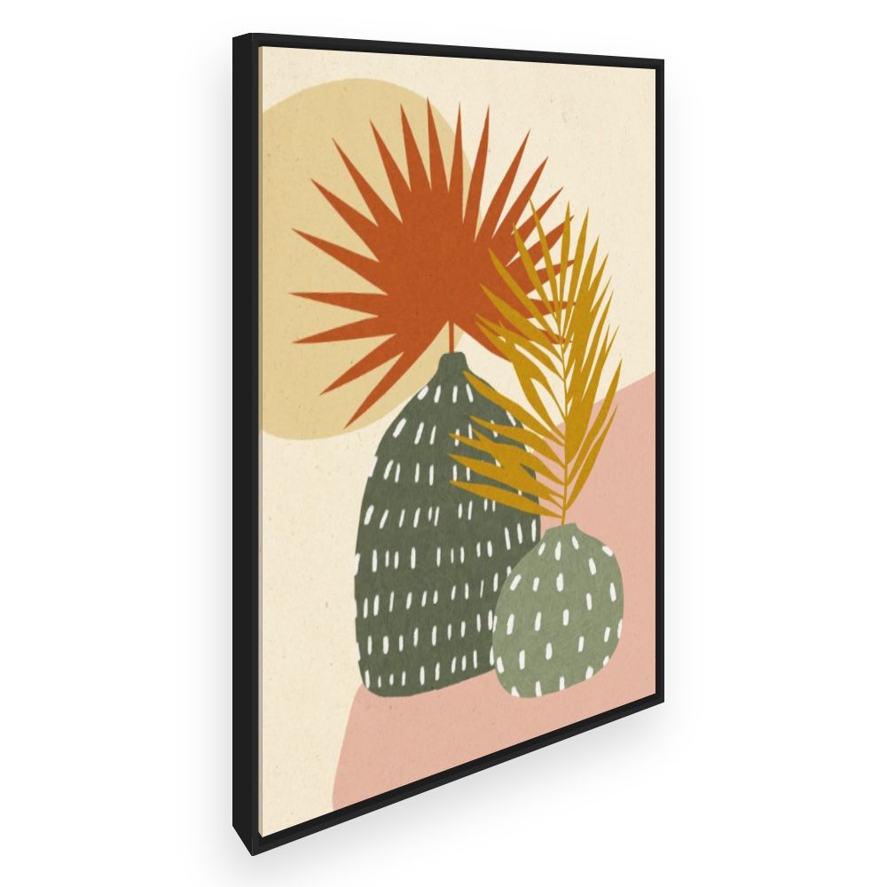 Toile Feuilles artistiques
