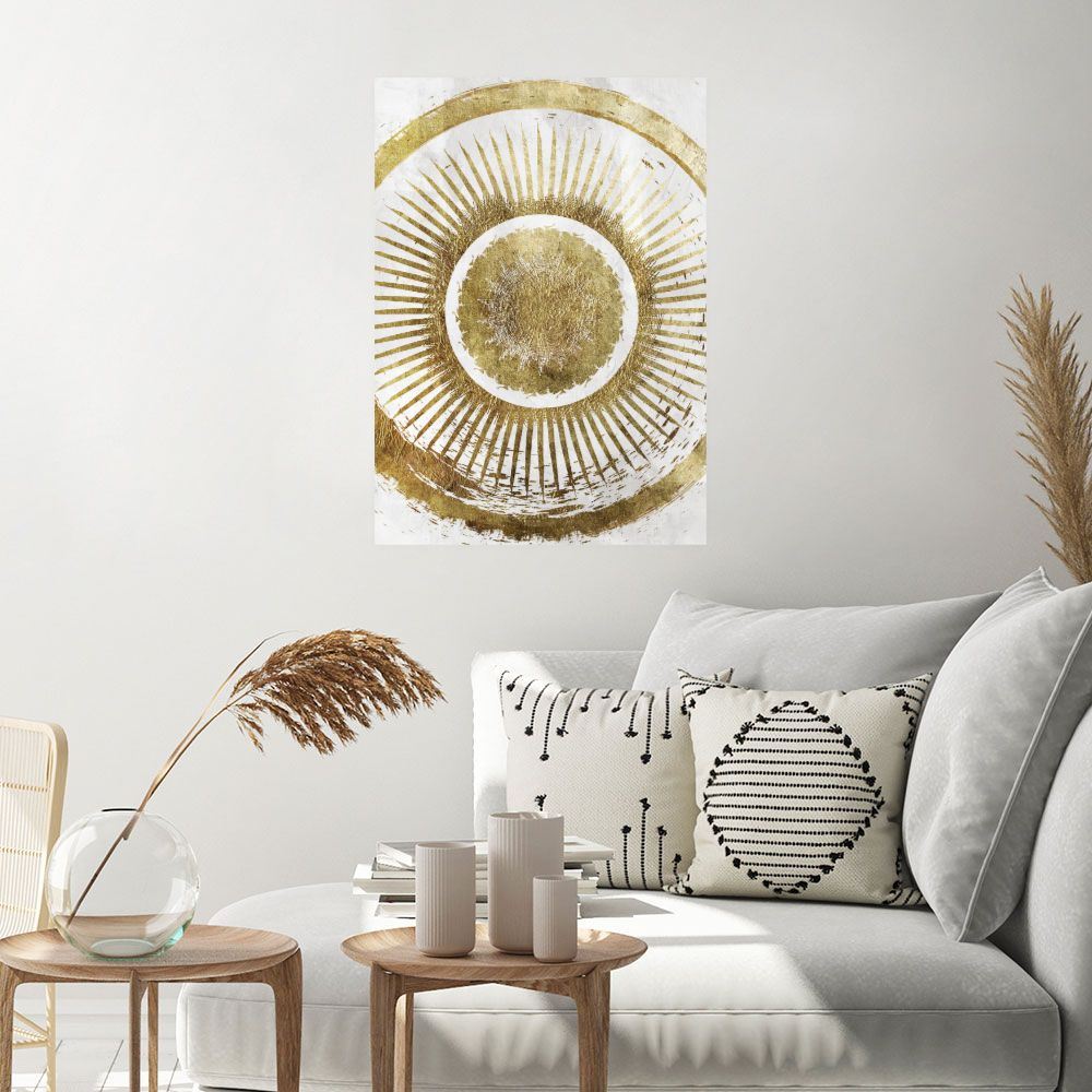 Poster Gouden Gloed