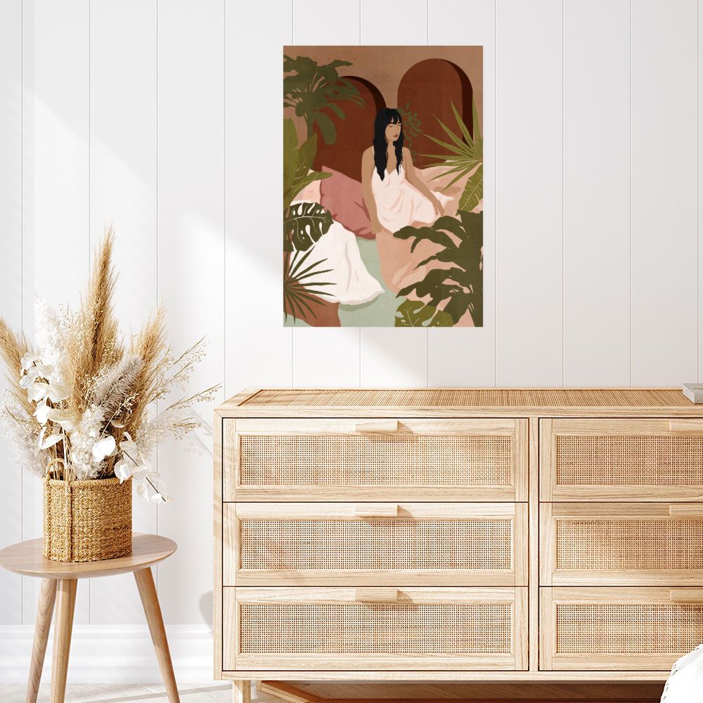 Affiche Douce rêverie botanique