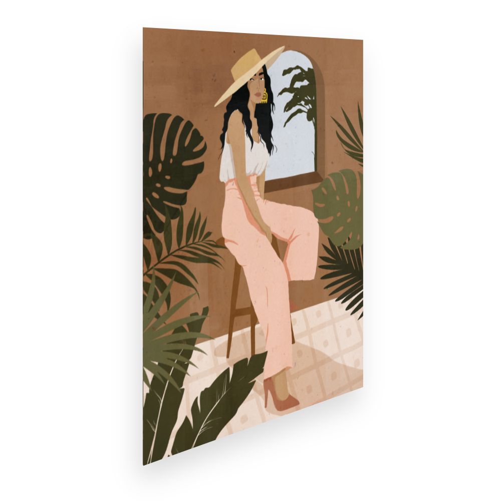 Affiche Élégance tropicale