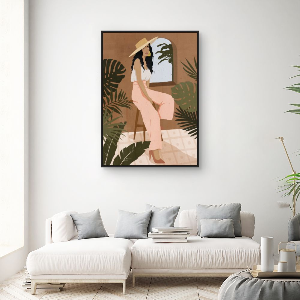 Tableau Élégance tropicale chic