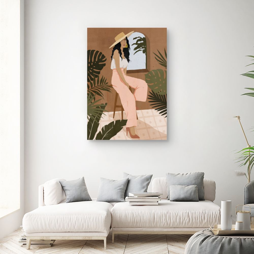 Tableau Élégance tropicale chic