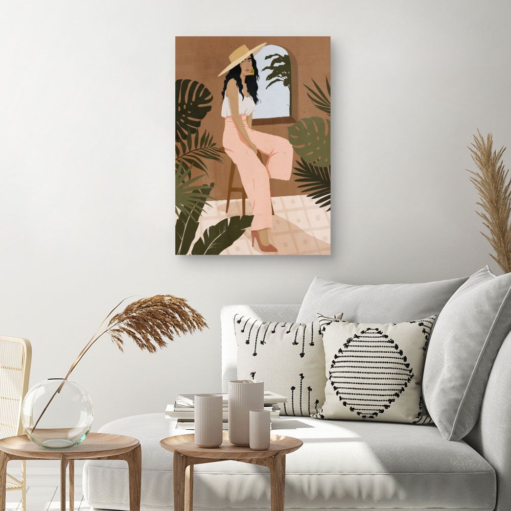 Tableau Élégance tropicale chic