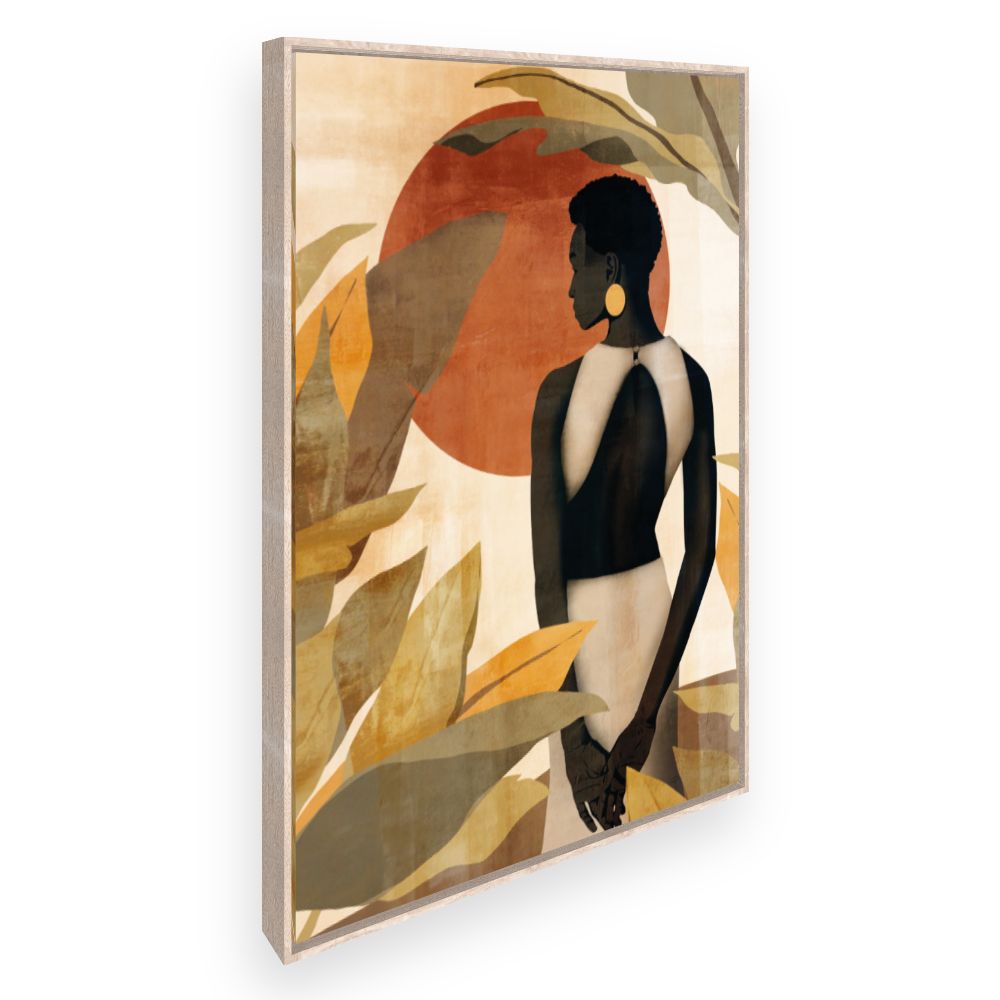 Toile Silhouette élégante