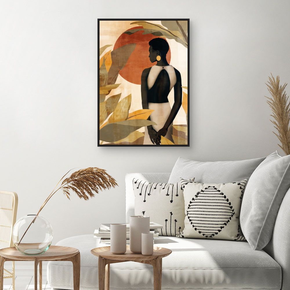 Tableau Silhouette élégante