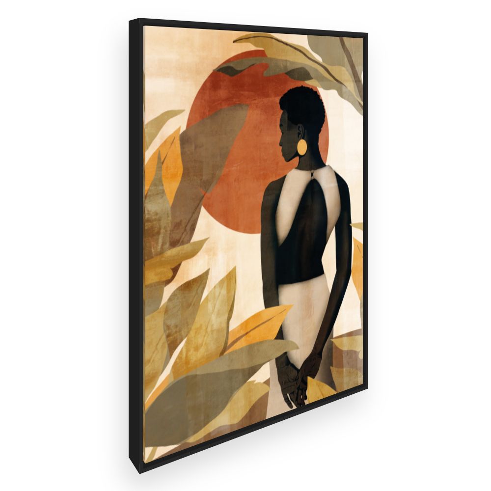 Toile Silhouette élégante