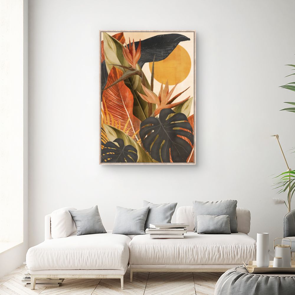 Tableau Feuillage tropical